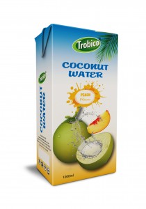 1000ml coconut water peach Flavour